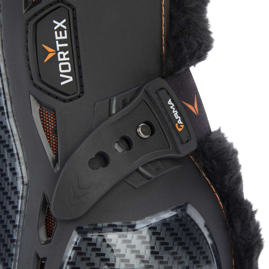 Arma by Shires Gamaschen Vortex SupaFleece Schwarz