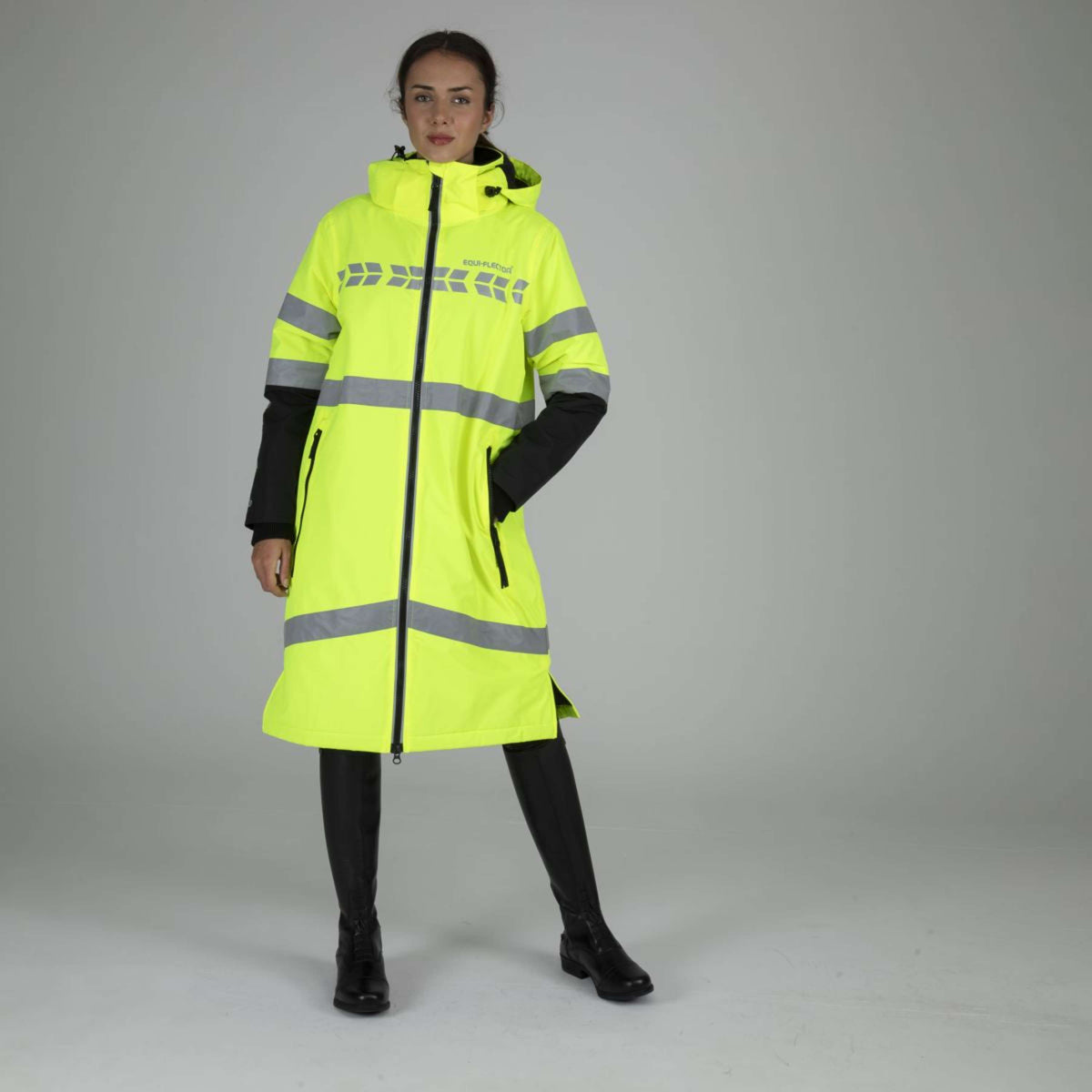 Equi-Flector by Shires Reflektierende Jacke Lang Gelb