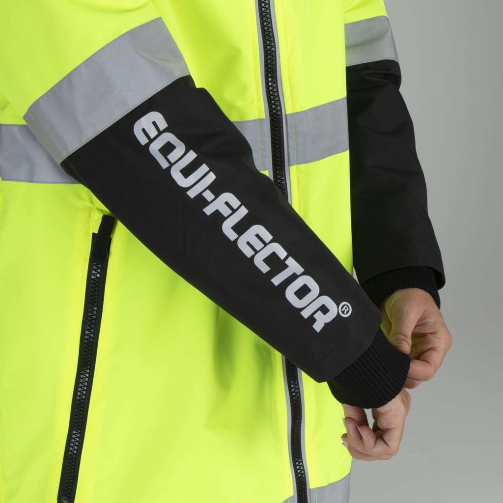 Equi-Flector by Shires Reflektierende Jacke Lang Gelb