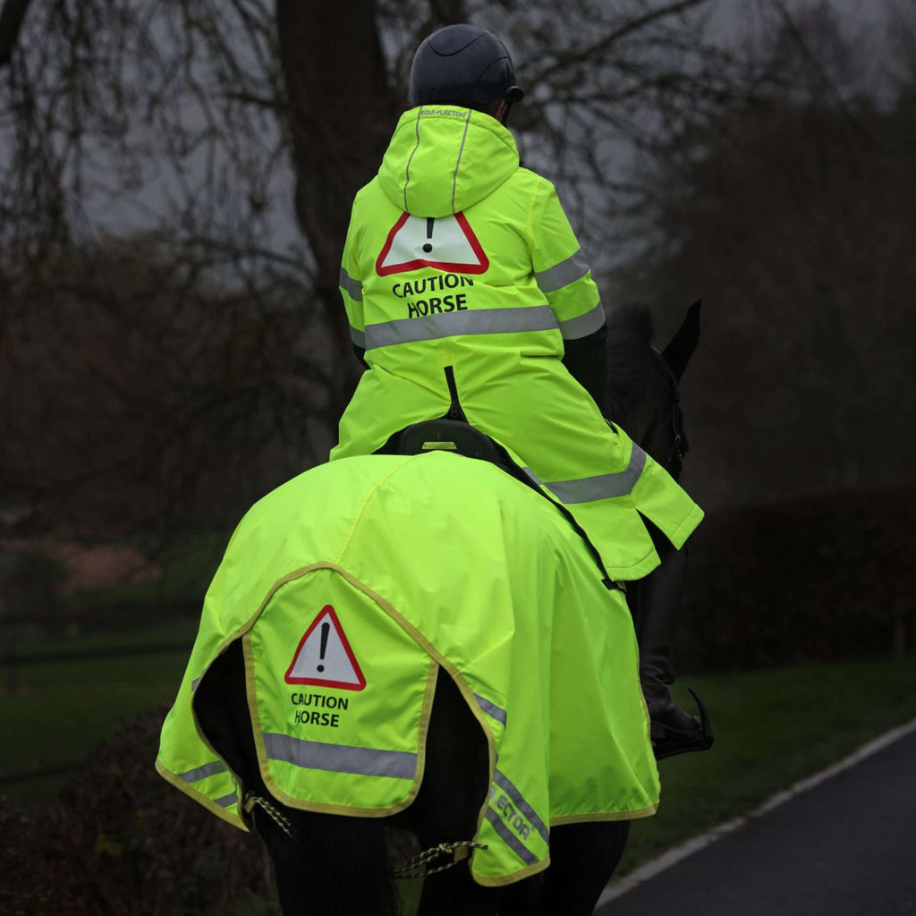 Equi-Flector by Shires Reflektierende Jacke Lang Gelb
