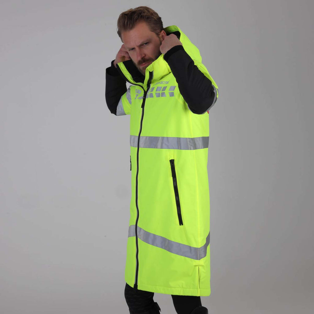 Equi-Flector by Shires Reflektierende Jacke Lang Gelb