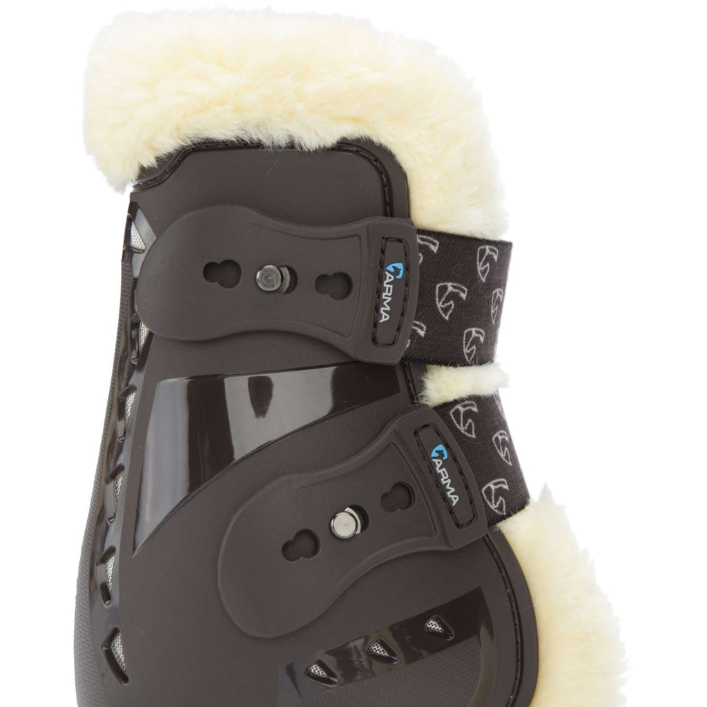 Arma by Shires Fesselkopfgamasche Carbon Pro SupaFleece Braun