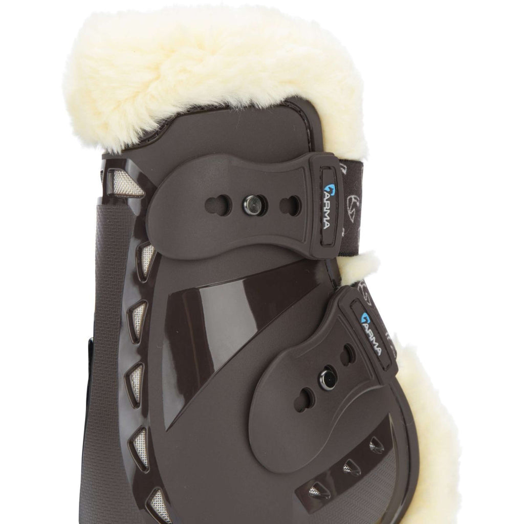 Arma by Shires Fesselkopfgamasche Carbon Pro SupaFleece Braun