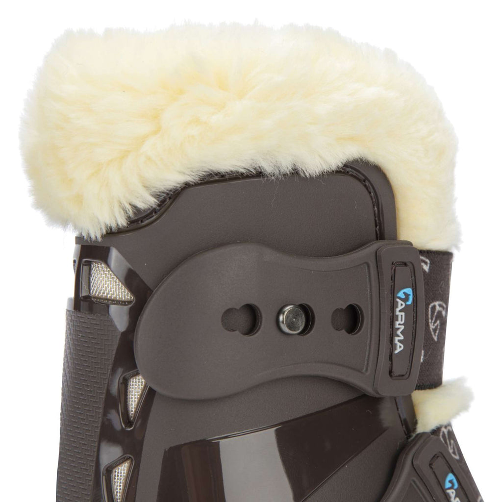 Arma by Shires Fesselkopfgamasche Carbon Pro SupaFleece Braun