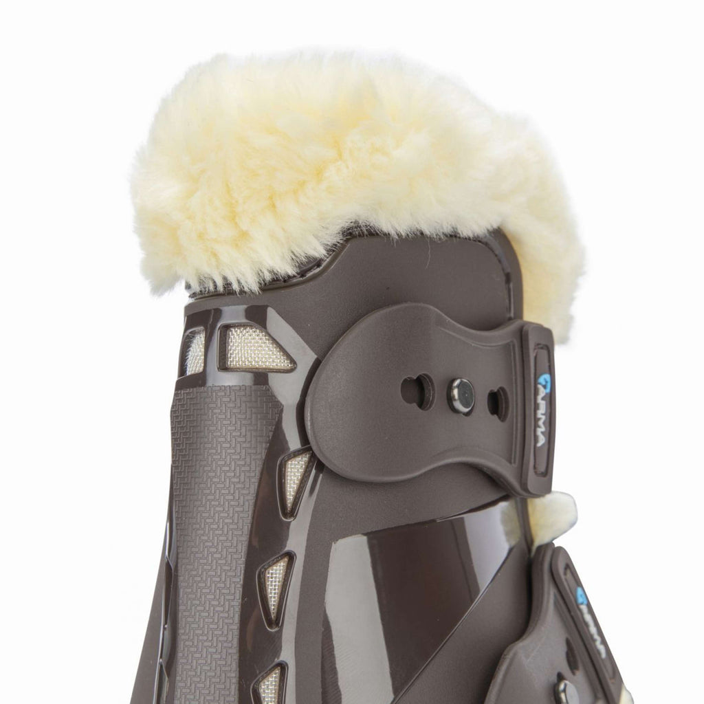 Arma by Shires Fesselkopfgamasche Carbon Pro SupaFleece Braun