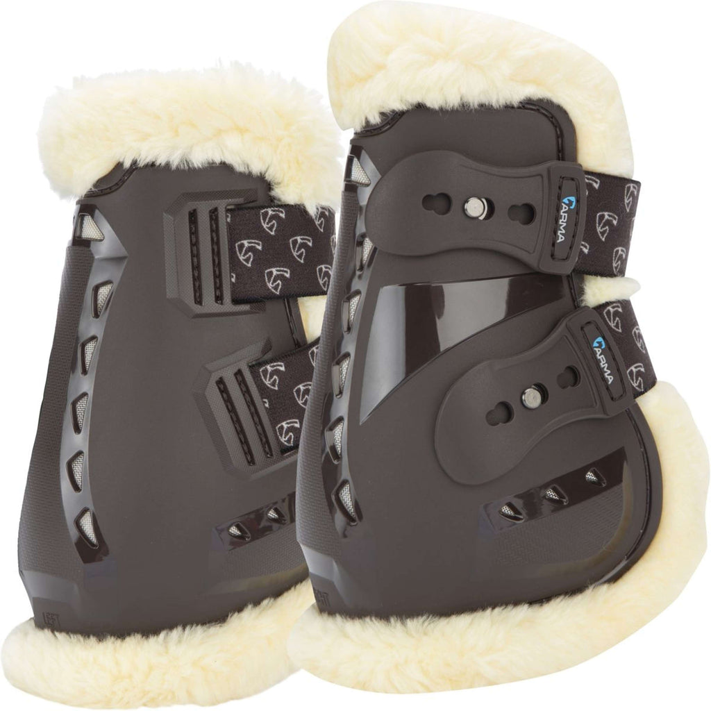 Arma by Shires Fesselkopfgamasche Carbon Pro SupaFleece Braun
