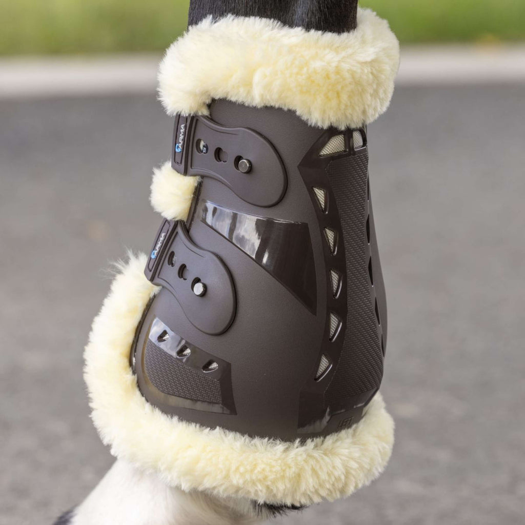 Arma by Shires Fesselkopfgamasche Carbon Pro SupaFleece Braun