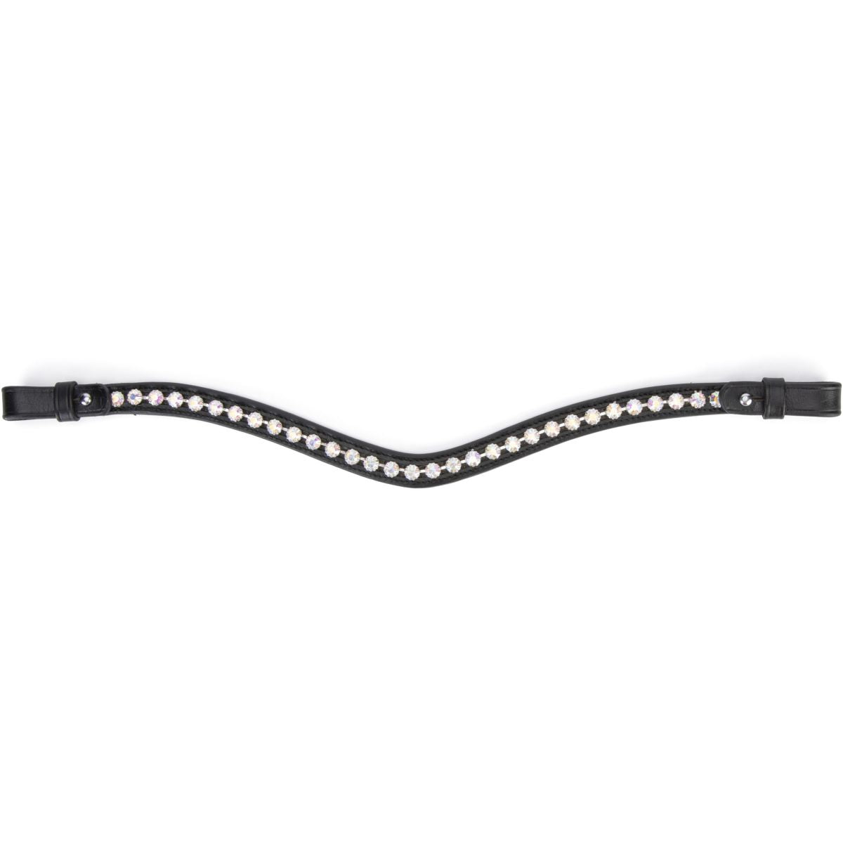 Velociti by Shires Stirnriemen GARA Iridescent Diamante Schwarz