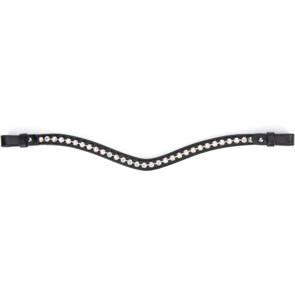 Velociti by Shires Stirnriemen GARA Iridescent Diamante Schwarz