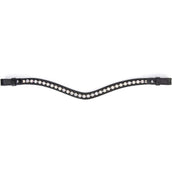 Velociti by Shires Stirnriemen GARA Iridescent Diamante Schwarz