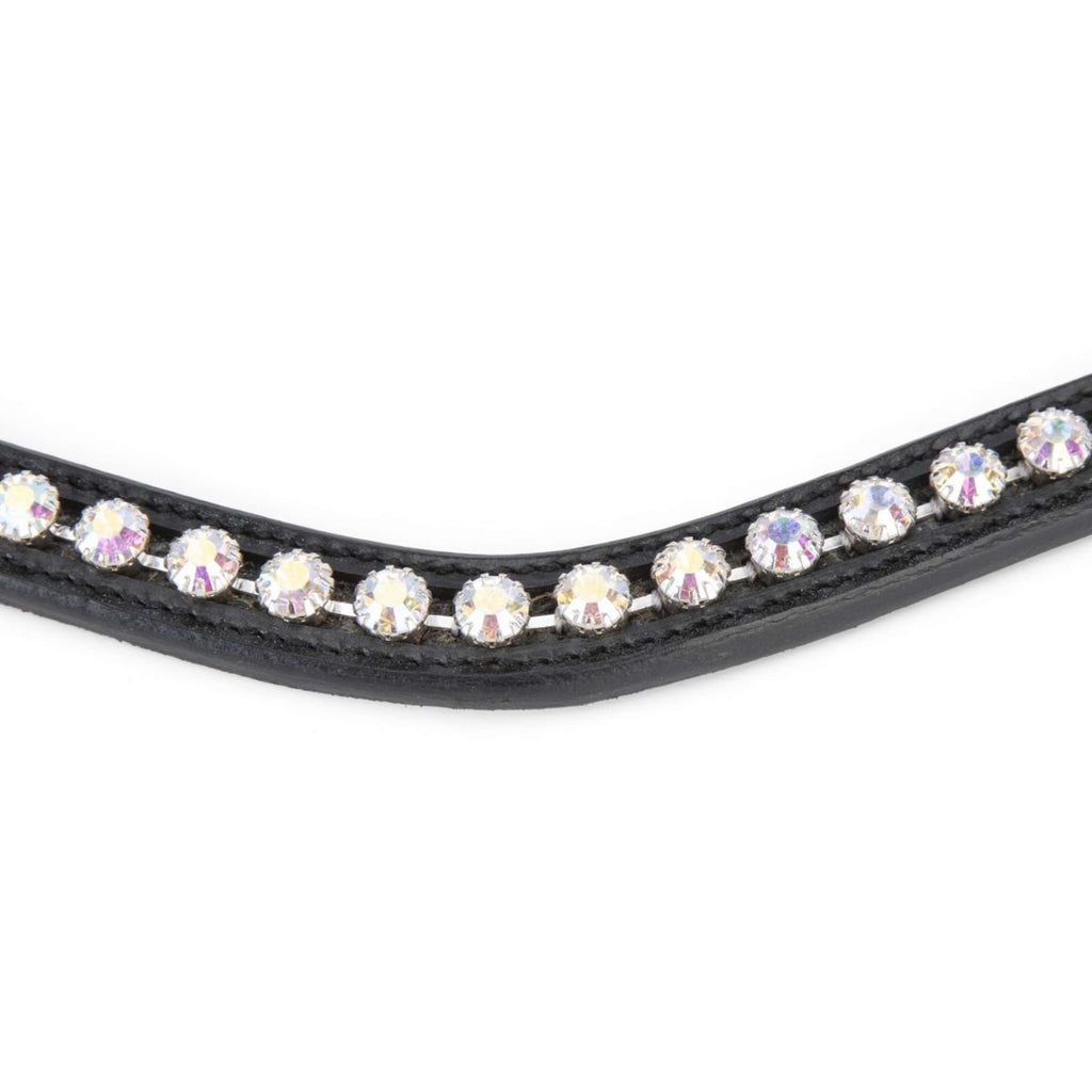 Velociti by Shires Stirnriemen GARA Iridescent Diamante Schwarz