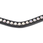 Velociti by Shires Stirnriemen GARA Iridescent Diamante Schwarz