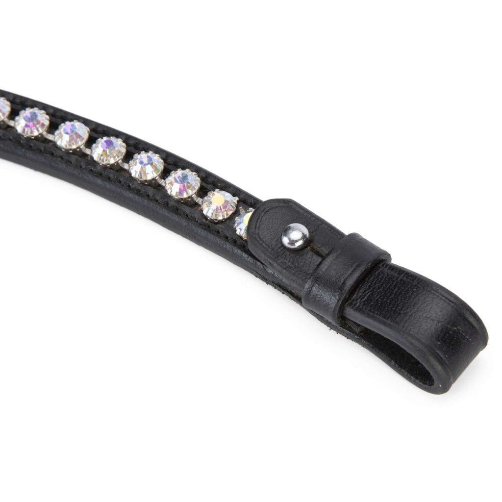 Velociti by Shires Stirnriemen GARA Iridescent Diamante Schwarz