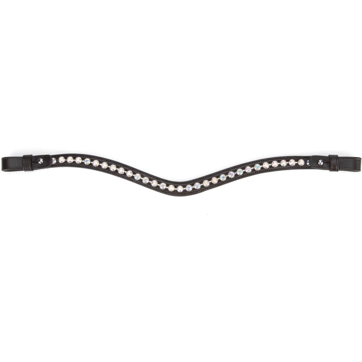 Velociti by Shires Stirnriemen GARA Iridescent Diamante Havanna