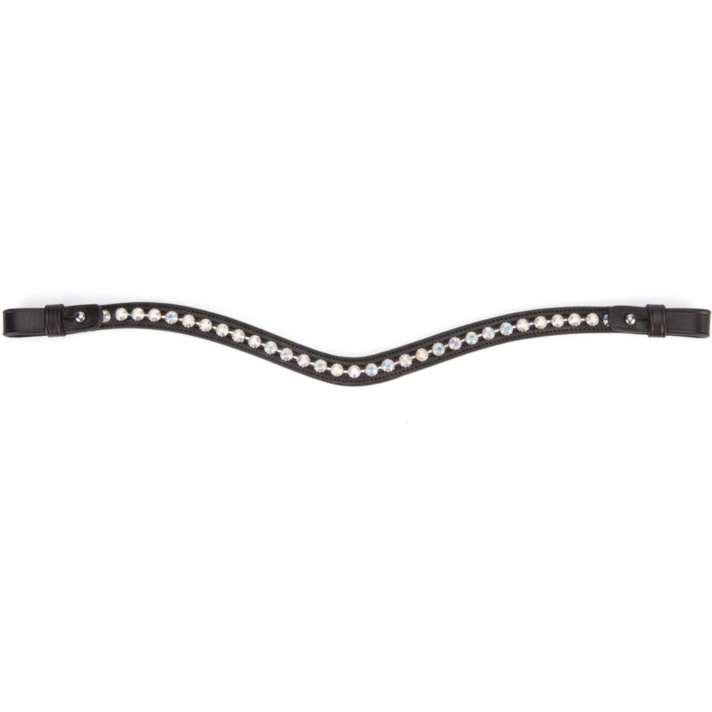 Velociti by Shires Stirnriemen GARA Iridescent Diamante Havanna