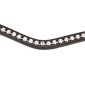 Velociti by Shires Stirnriemen GARA Iridescent Diamante Havanna