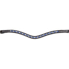 Velociti by Shires Stirnriemen GARA Blue Diamante Schwarz