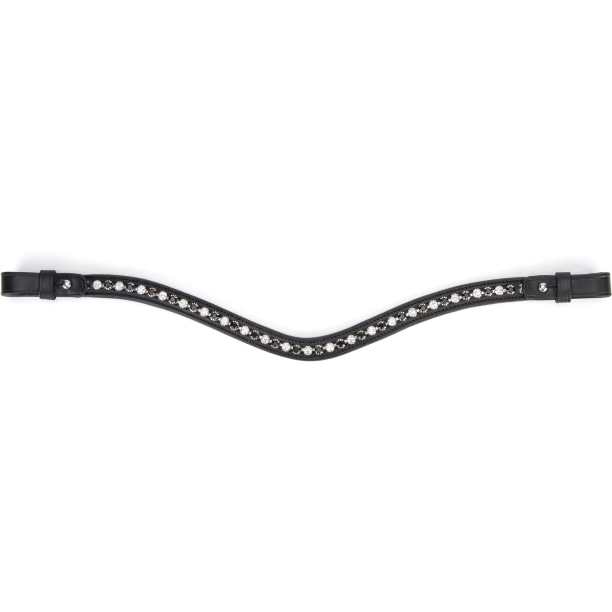 Velociti by Shires Stirnriemen GARA Black Diamante Schwarz