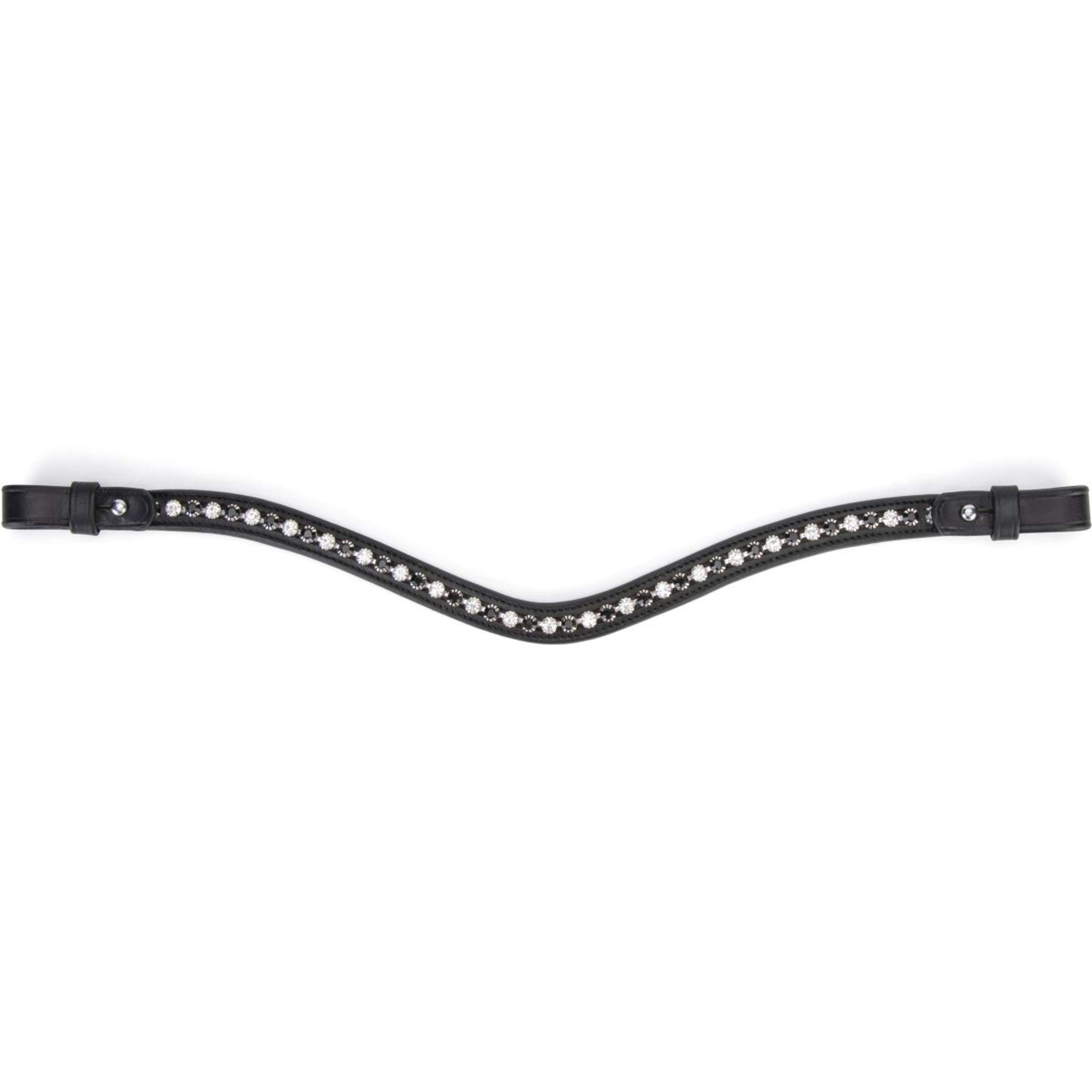 Velociti by Shires Stirnriemen GARA Black Diamante Schwarz Velociti by Shires Stirnriemen GARA Black Diamante Schwarz
