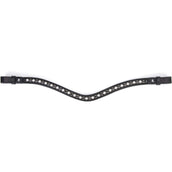 Velociti by Shires Stirnriemen GARA Black Diamante Schwarz