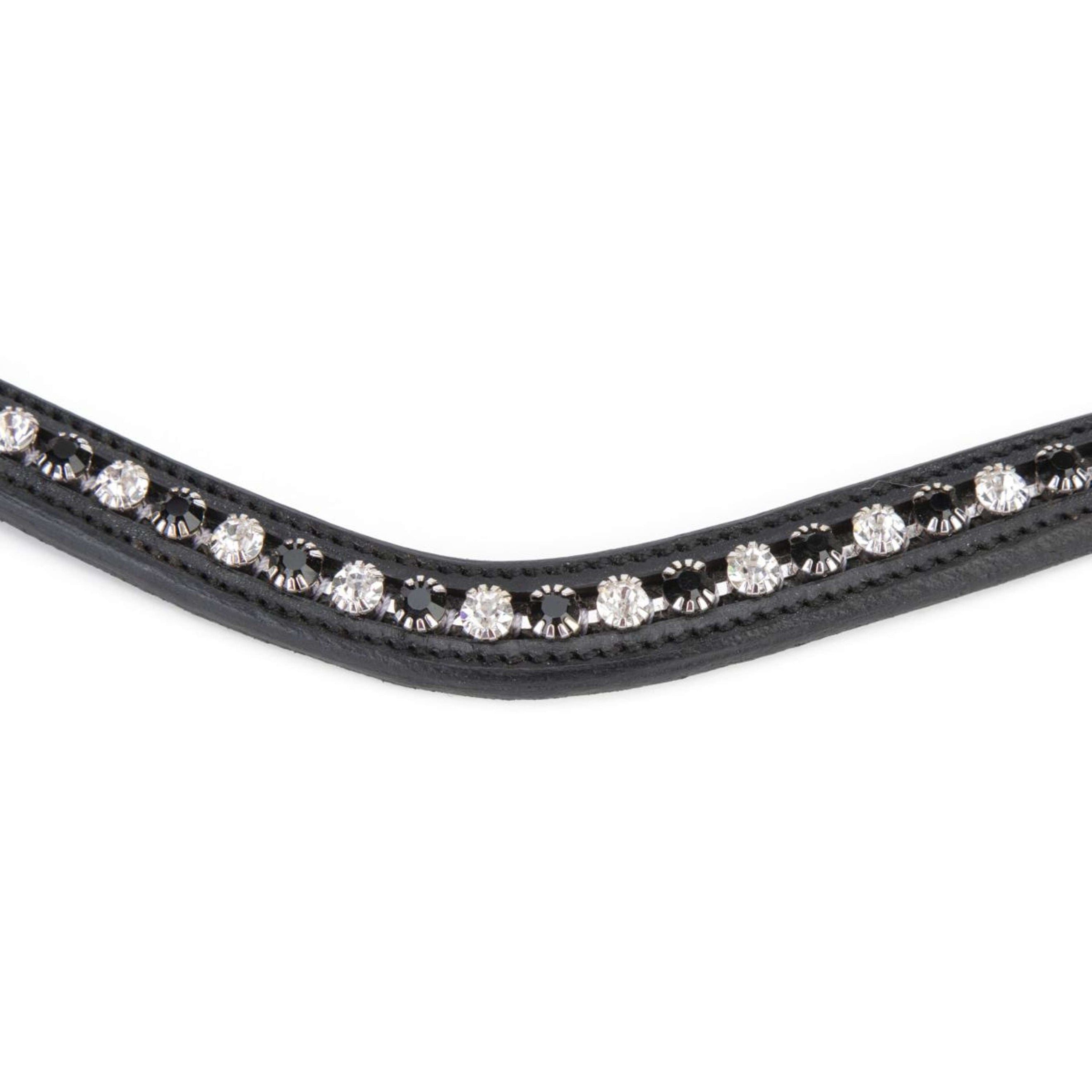 Velociti by Shires Stirnriemen GARA Black Diamante Schwarz Velociti by Shires Stirnriemen GARA Black Diamante Schwarz
