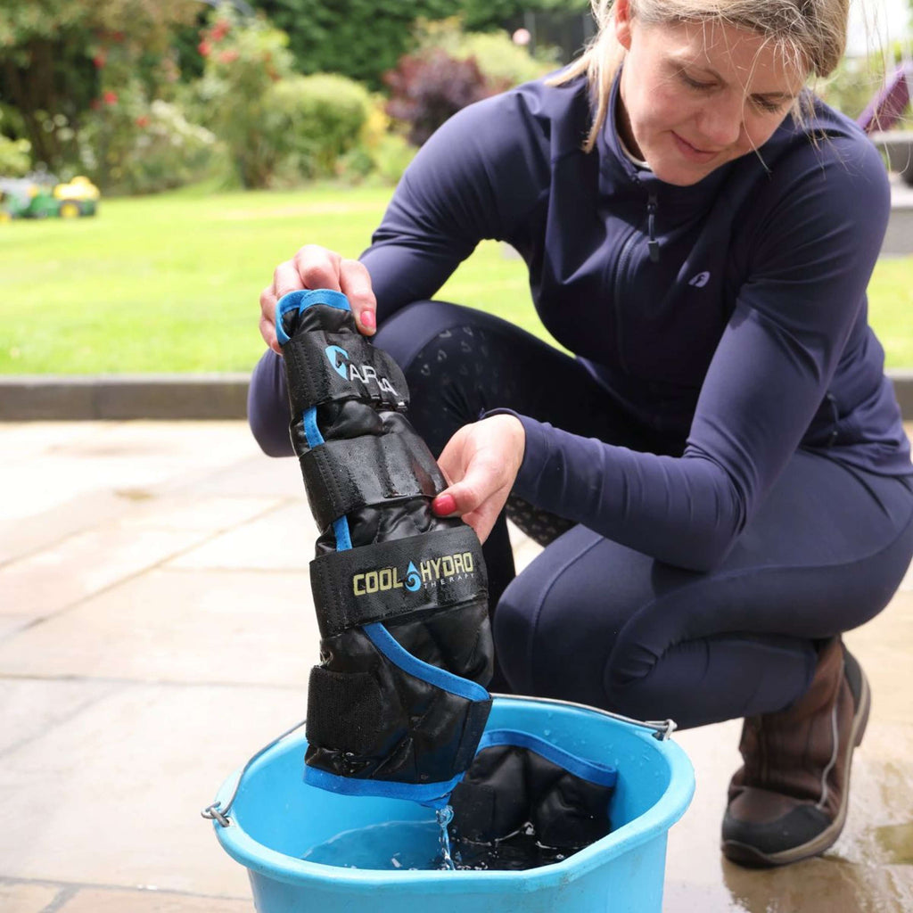 Arma by Shires Beinschutz Cool Hydro Therapy Schwarz