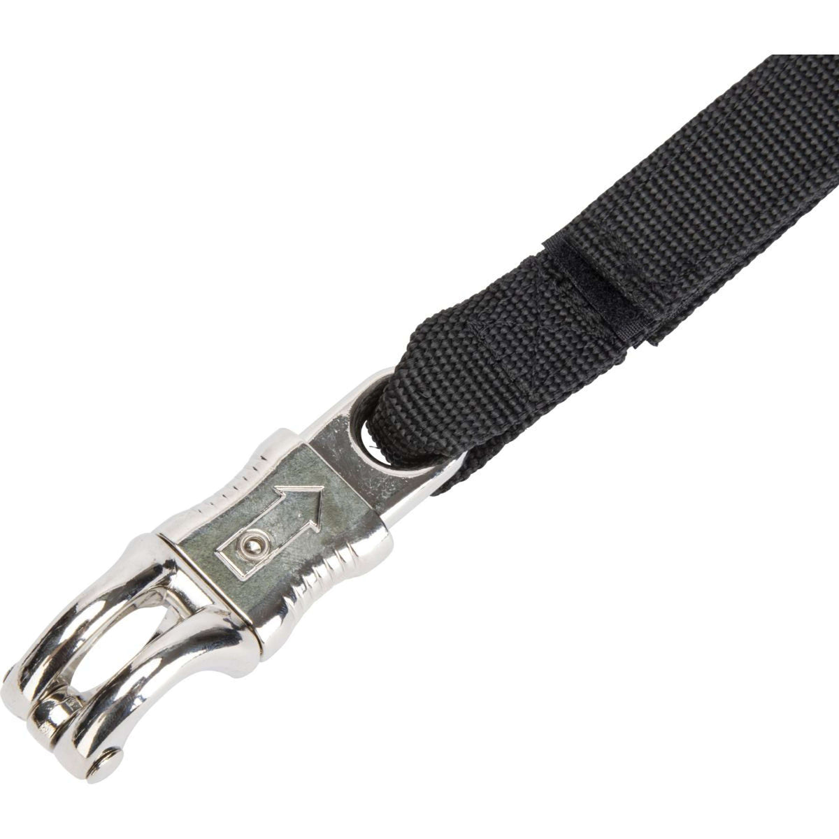 Shires Anbindestrick Bungee Breakaway Schwarz