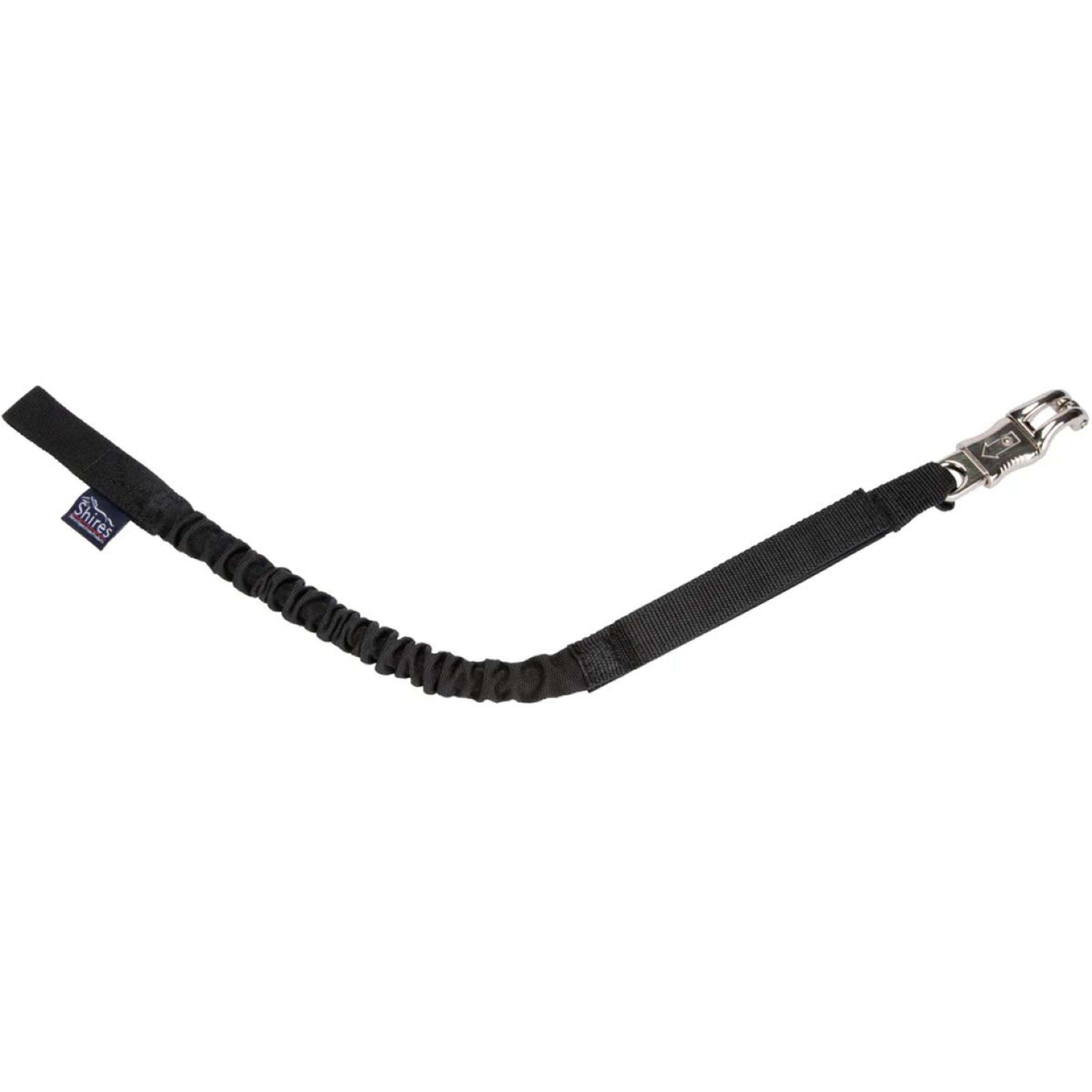 Shires Anbindestrick Bungee Breakaway Schwarz Shires Anbindestrick Bungee Breakaway Schwarz