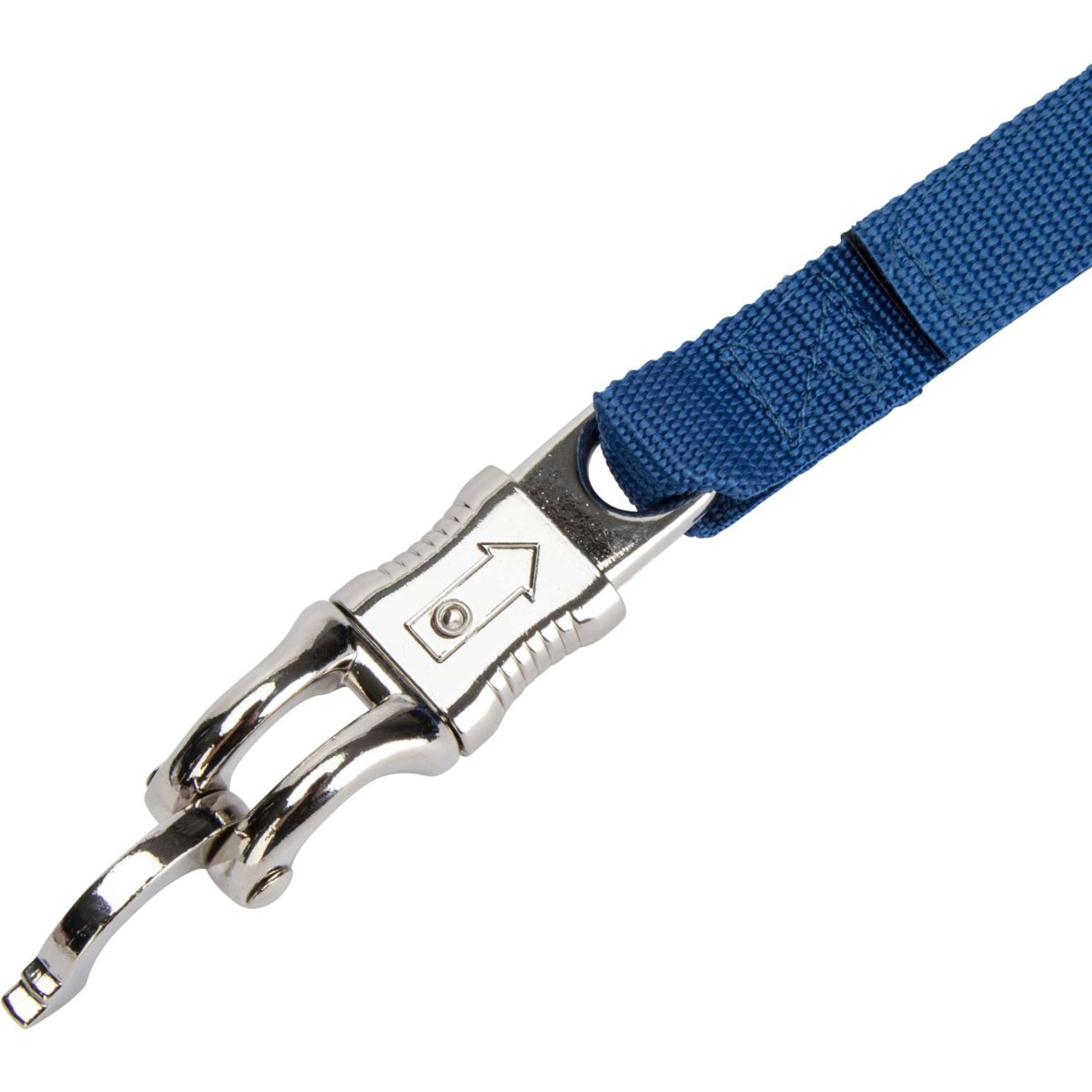 Shires Anbindestrick Bungee Breakaway Blau Shires Anbindestrick Bungee Breakaway Blau
