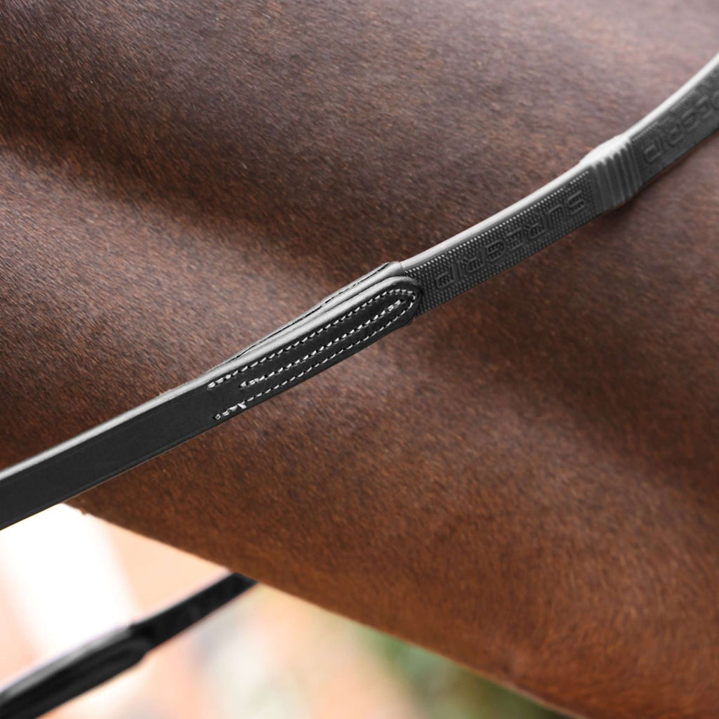 Velociti by Shires Zügel Lusso Elite Pro SureGrip Schwarz