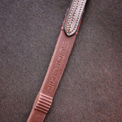 Velociti by Shires Zügel Lusso Elite Pro SureGrip Havanna