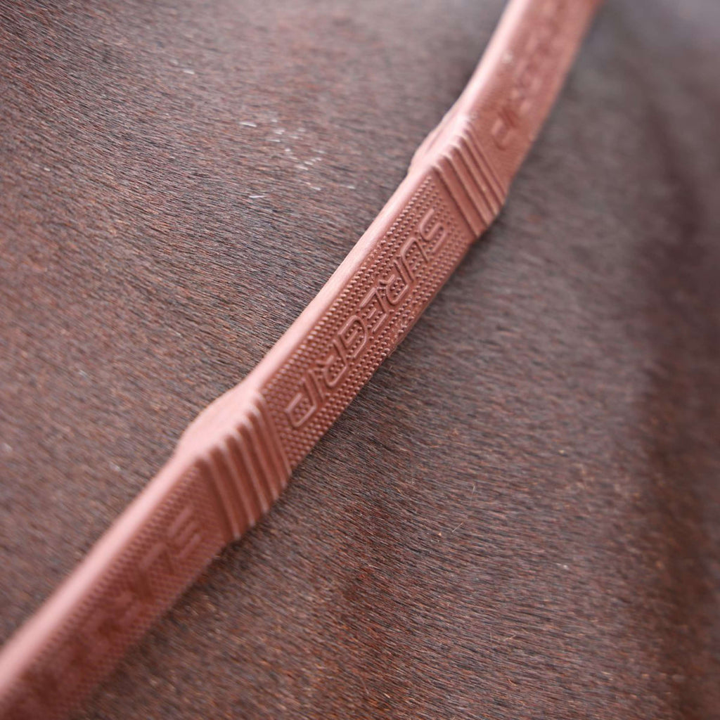 Velociti by Shires Zügel Lusso Elite Pro SureGrip Havanna