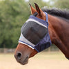 FlyGuard by Shires Fliegenmaske Pro Fine Mesh Ohne Ohren Navy