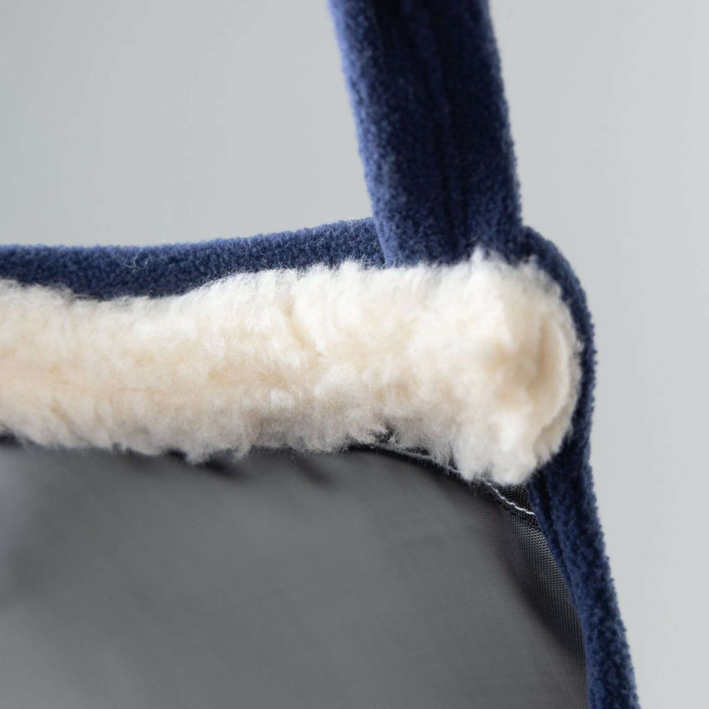 FlyGuard by Shires Fliegenmaske Pro Fine Mesh Ohne Ohren Navy