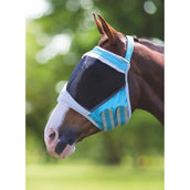 Shires Fliegenmaske Ohne Ohren Mesh Grünblau