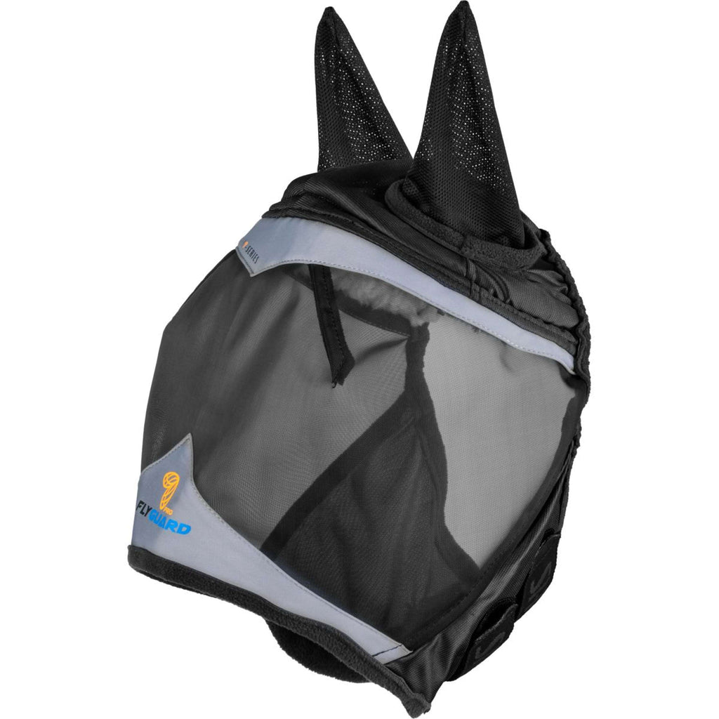 FlyGuard by Shires Fliegenmaske Pro Fine Mesh mit Ohren Jet