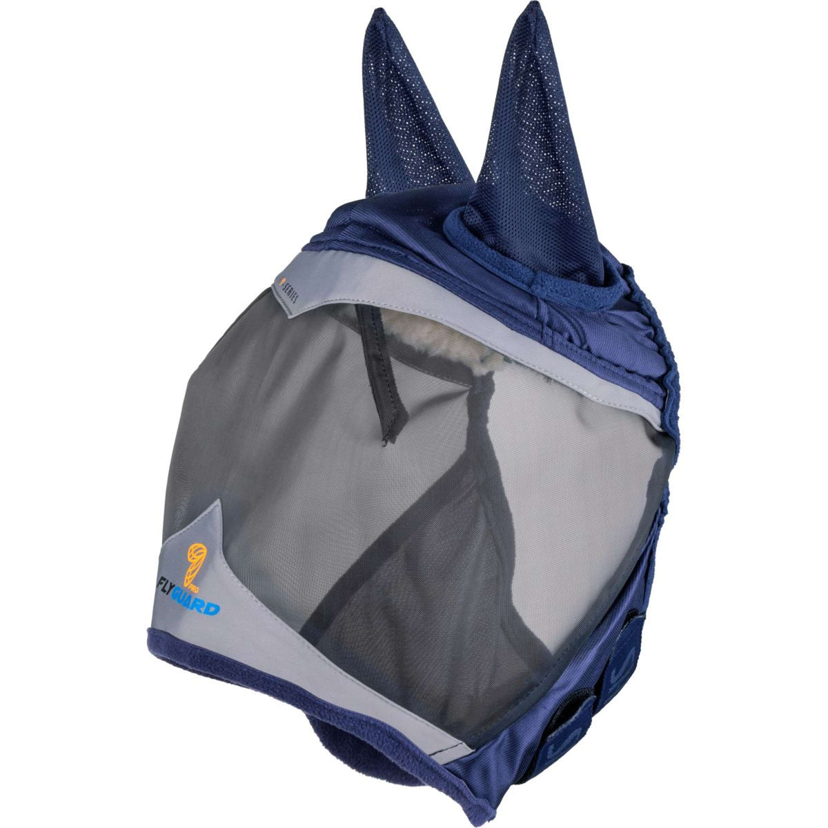 FlyGuard Fliegenmaske Pro Fine Mesh mit Ohren Navy