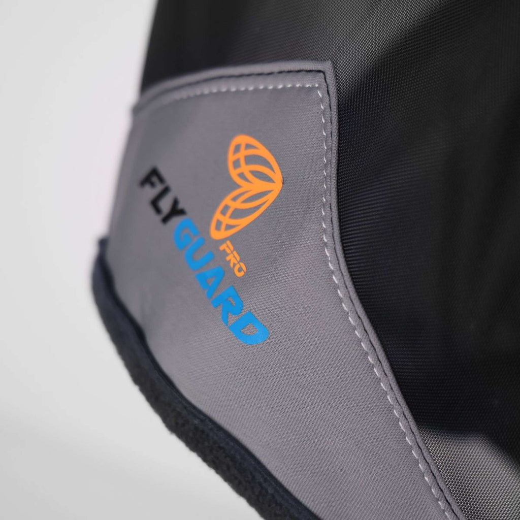 FlyGuard by Shires Fliegenmaske Pro Fine Mesh mit Ohrausschnitt Jet