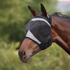 FlyGuard by Shires Fliegenmaske Pro Fine Mesh mit Ohrausschnitt Jet