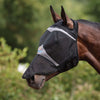FlyGuard by Shires Fliegenmaske Pro Fine Mesh met Ooruitsparing en Neusflap Jet