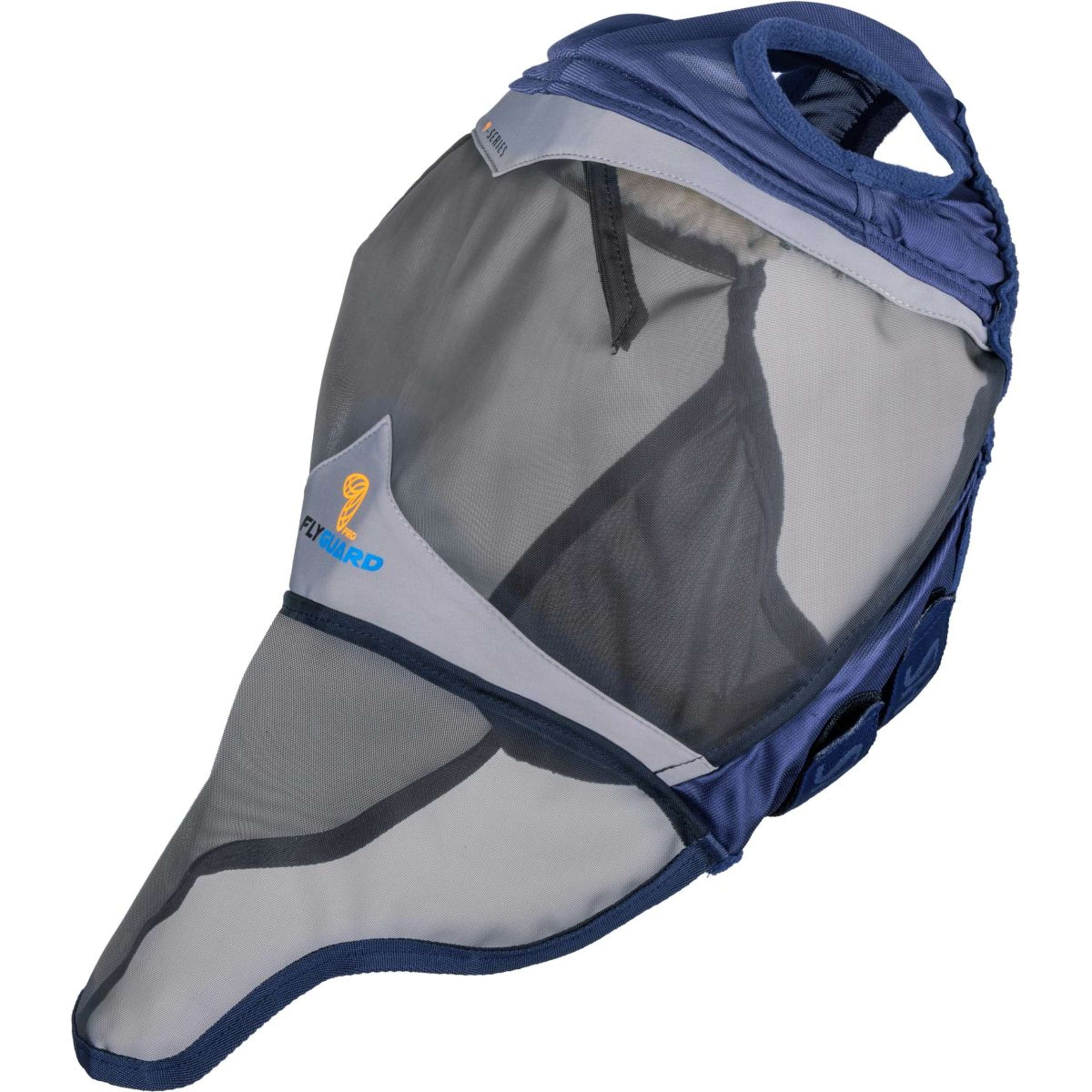 FlyGuard by Shires Fliegenmaske Pro Fine Mesh met Ooruitsparing en Neusflap Navy FlyGuard by Shires Fliegenmaske Pro Fine Mesh met Ooruitsparing en Neusflap Navy