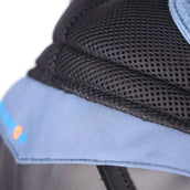 FlyGuard Fliegenmaske Pro Air Motion mit Ohren und Nase Deep Airforce Blue