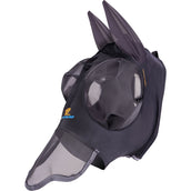 Shires Fliegenmaske Stretch Mit Nase Jet Black
