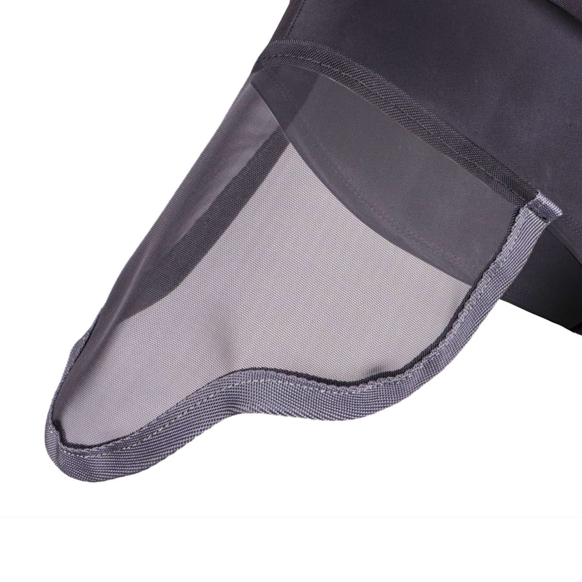 Shires Fliegenmaske Stretch Mit Nase Jet Black