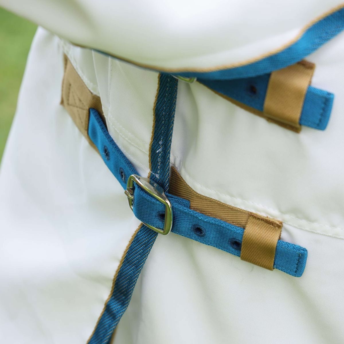 Tempest Plus Ekzemerdecke Sweet-Itch Combo Weiß/Airforce