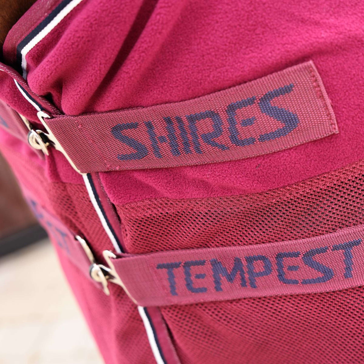 Tempest Original by Shires Abschwitzdecke Original Fleece/Mesh Maroon