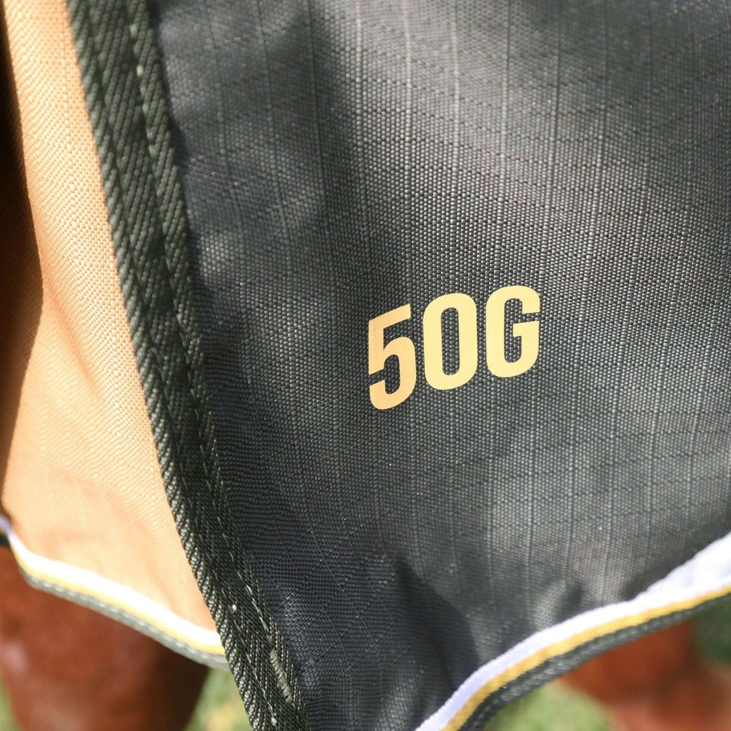 Highlander Plus by Shires Regendecke Turnout 50g Grün