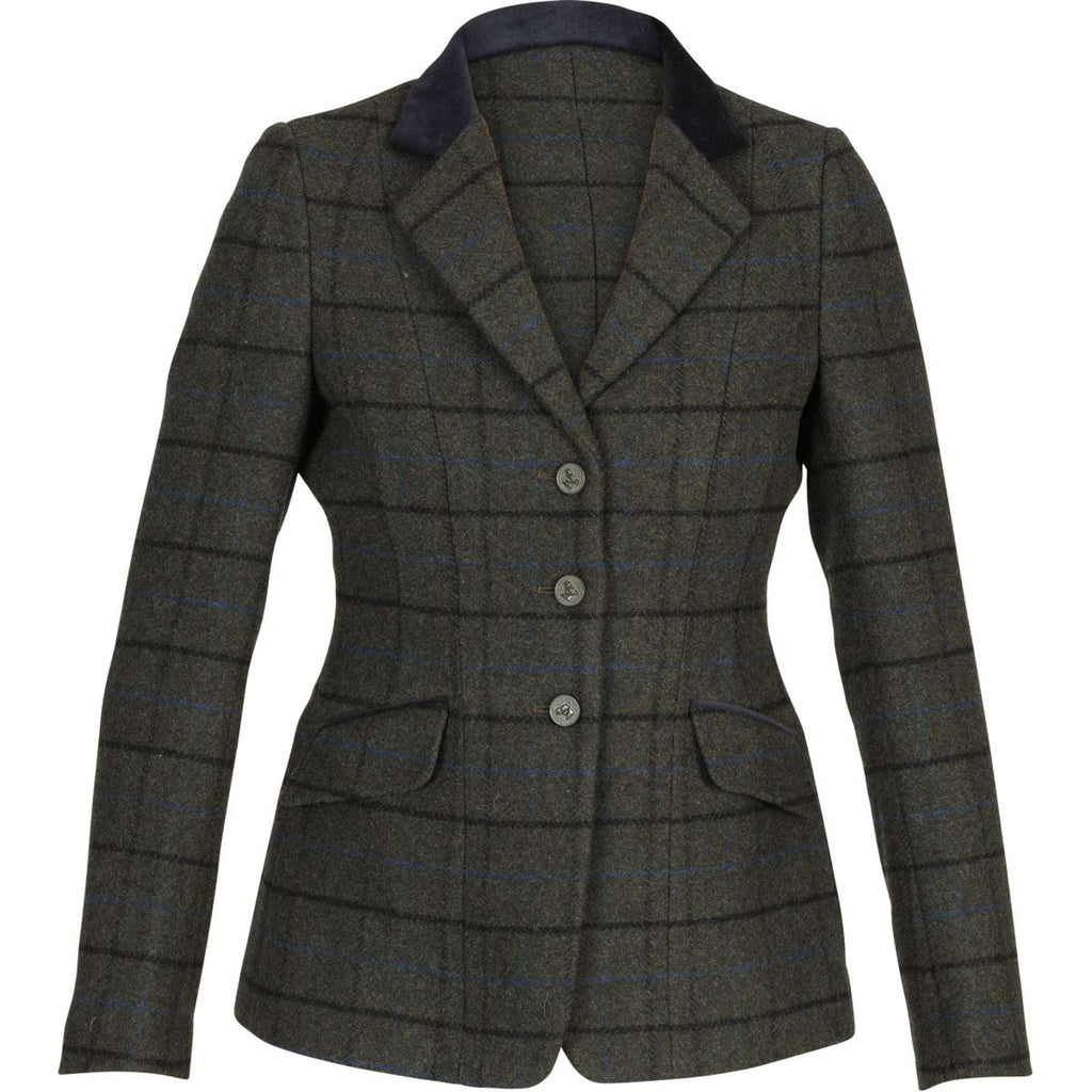 Aubrion by Shires Turnierjacket Saratoga Dunkel Grün Check