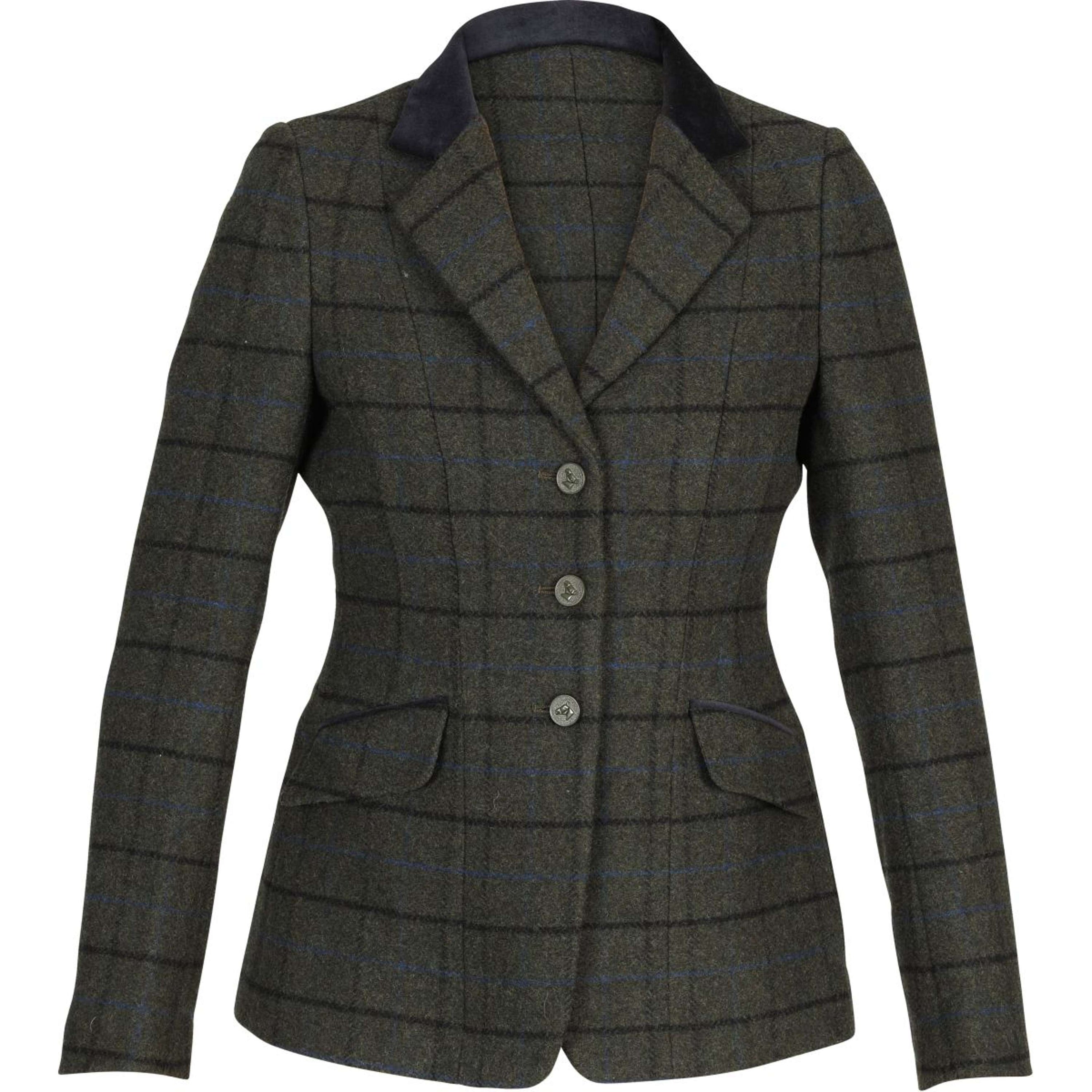 Aubrion by Shires Turnierjacket Saratoga Dunkel Grün Check Aubrion by Shires Turnierjacket Saratoga Dunkel Grün Check