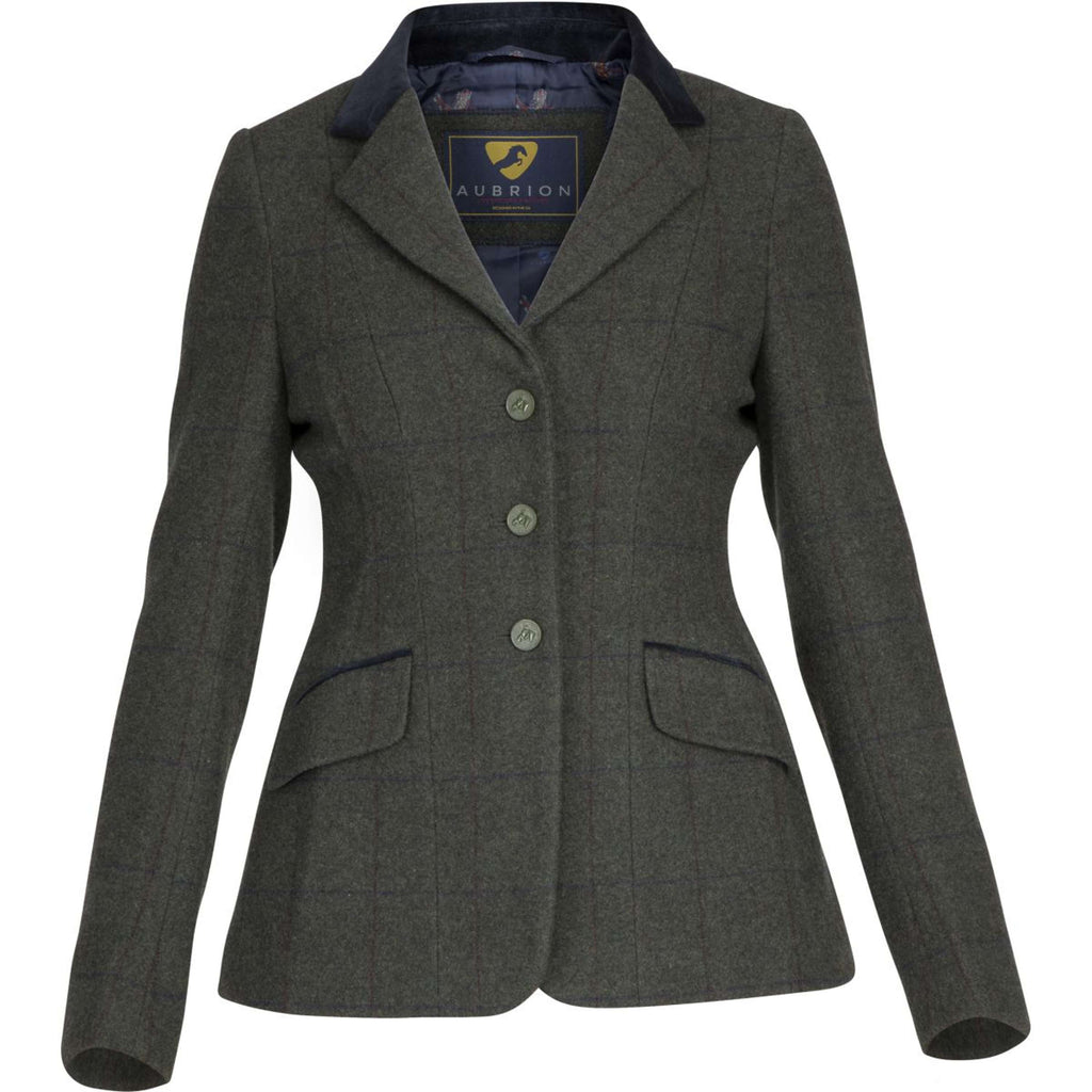 Aubrion by Shires Turnierjacket Saratoga Elm Grün Check